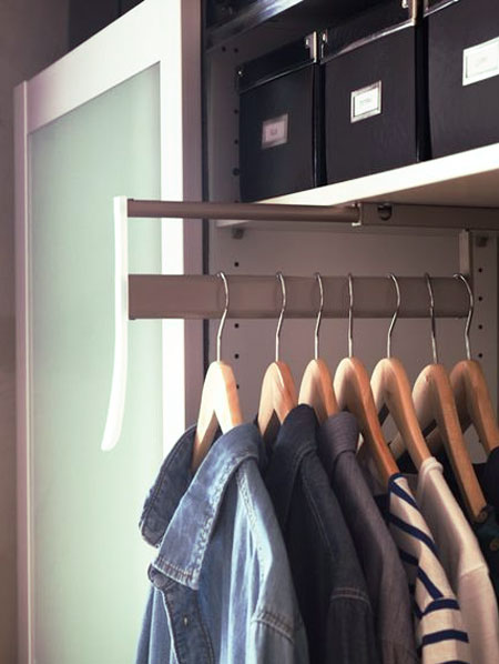 pull out racks for clothes