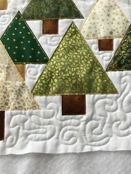 how to sew christmas tablecloth