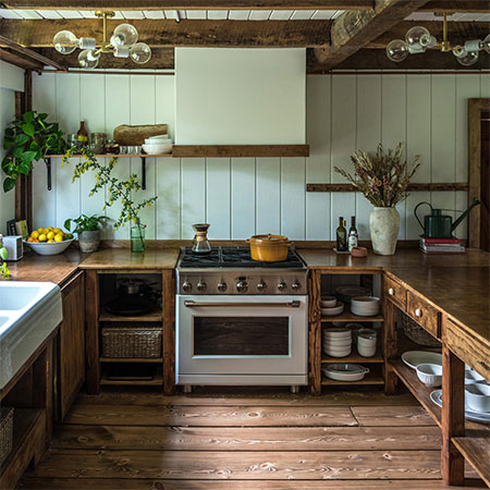 An Organic Kitchen for an Organic Home