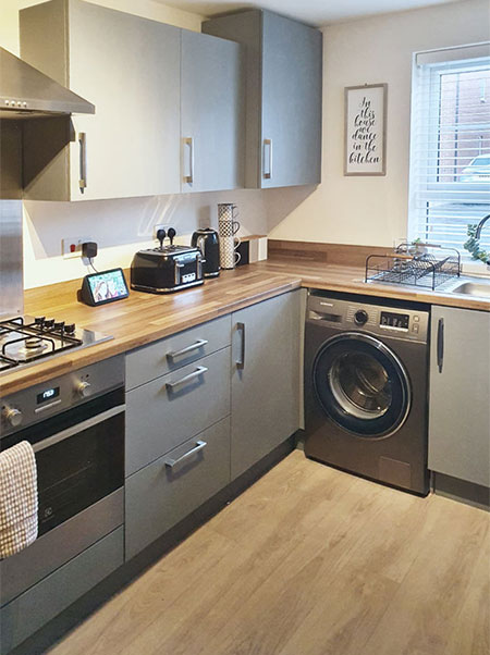 paint makeover for kitchen