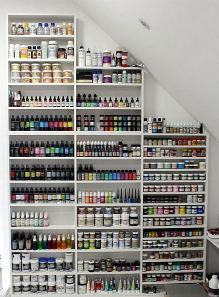 special storage for craft supplies