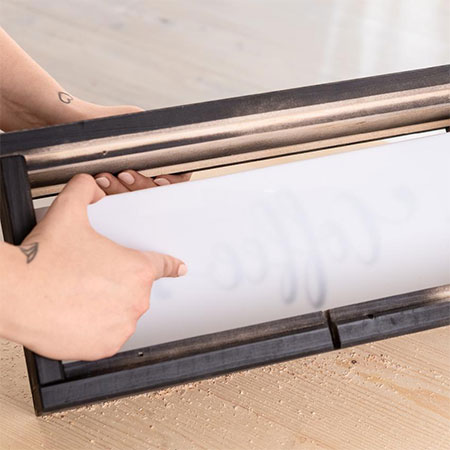 Make a Decorative Lightbox