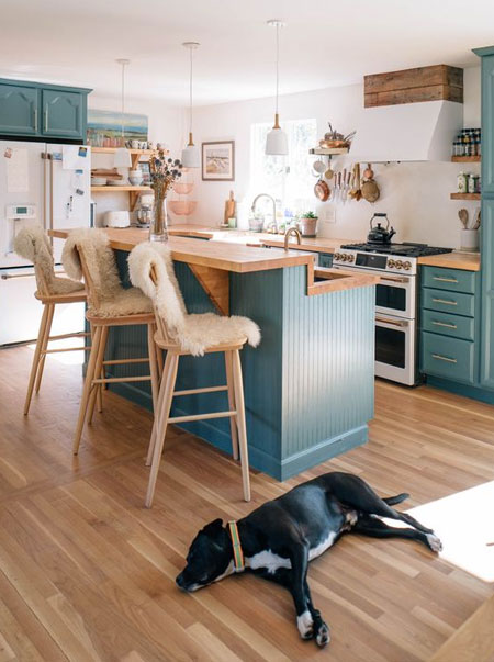 green design elements for kitchen
