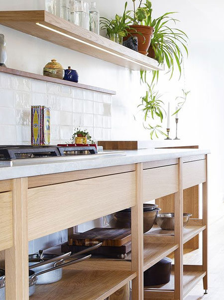 plywood kitchen design