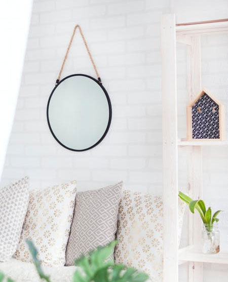Add pillows for comfort and elegance