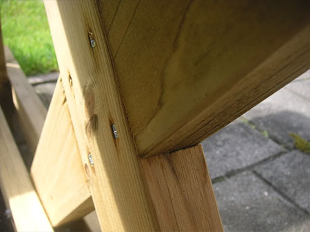 Make A DIY Wooden Picnic Table