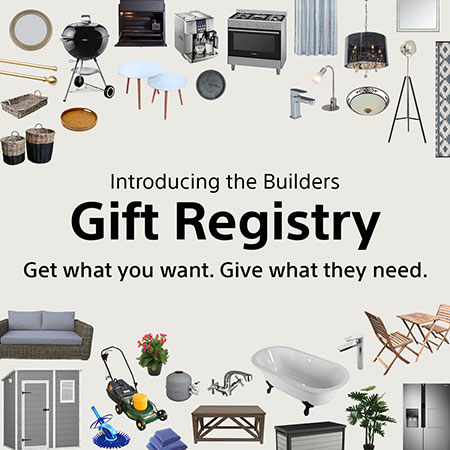 The Builders Gift Registry can Make It Happen