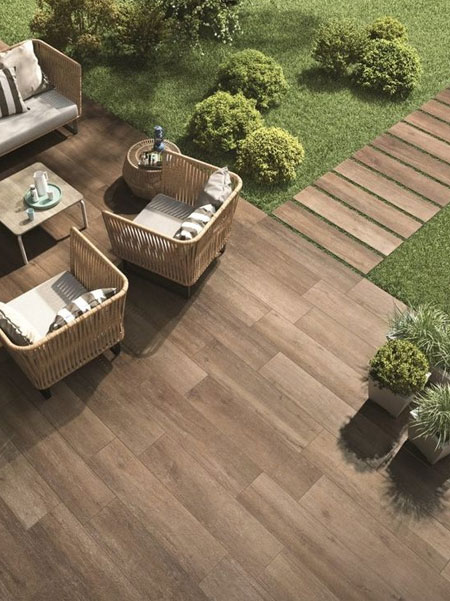 wood look floor tiles for outdoors