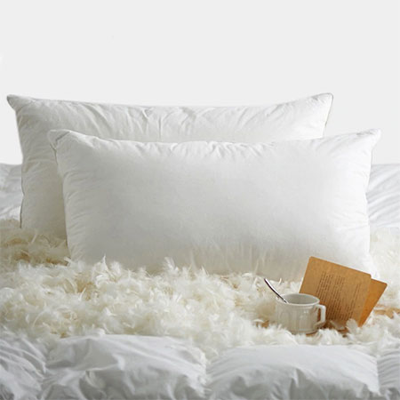 down or feather pillows