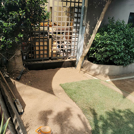 artificial grass installation