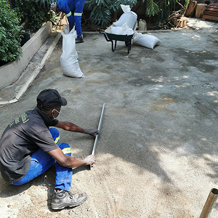 artificial grass installation