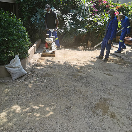 artificial grass installation