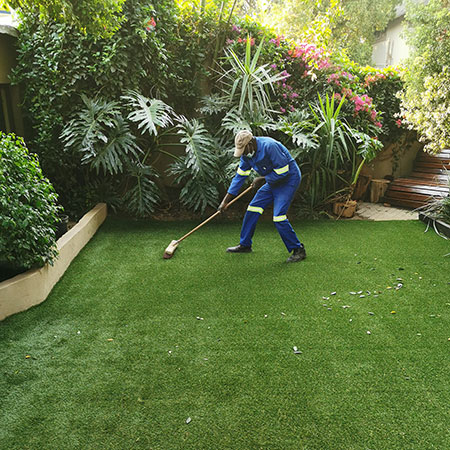 artificial grass installation