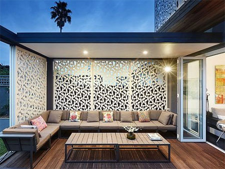 outdoor decorative screen