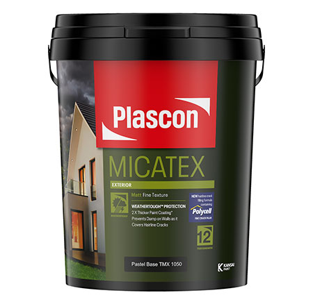Plascon Micatex Now Contains Polycell For Even More Strength