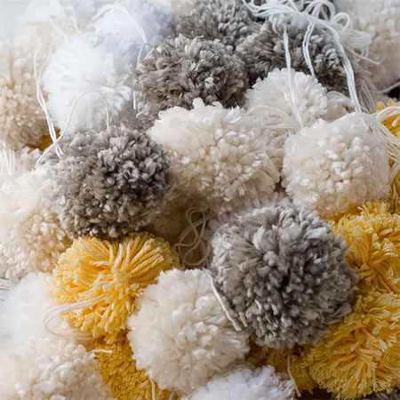 How To Make A Luxurious Pom-Pom Rug