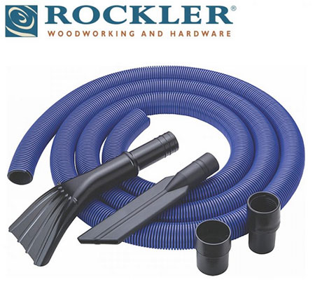 extraction hose with adaptor kit for dust extraction
