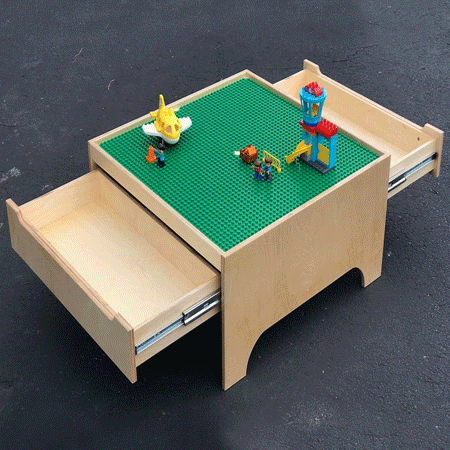 large table for lego storage