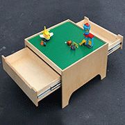 how to make a lego table
