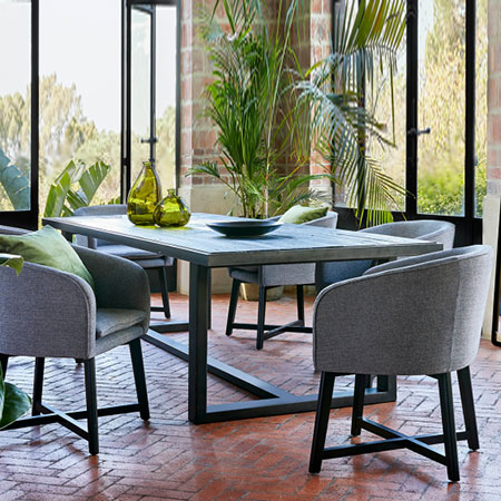 modern dining room table