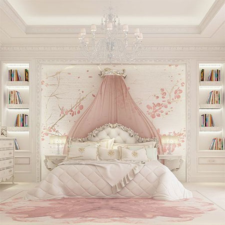 bedroom for princess