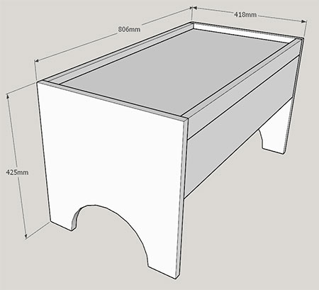 How To Make A Large Or Small Lego Table