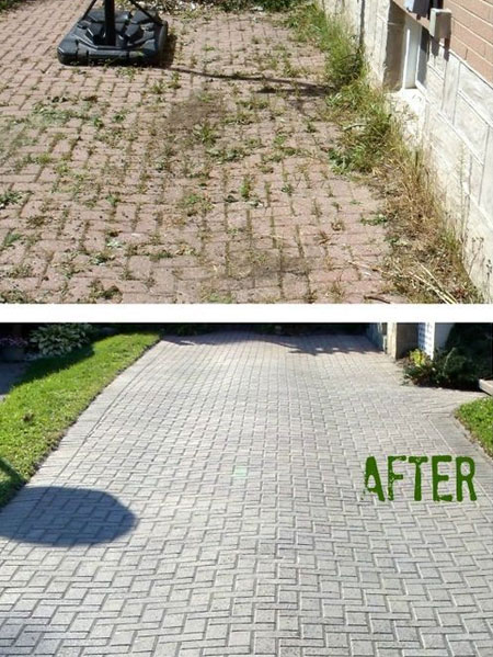 maintain paved driveway