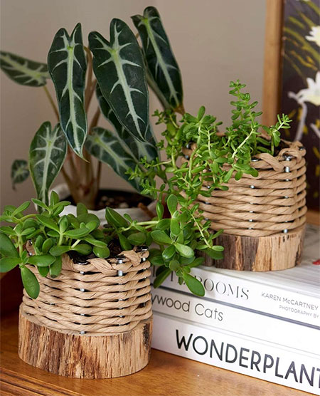 Make Pretty Basket Planters