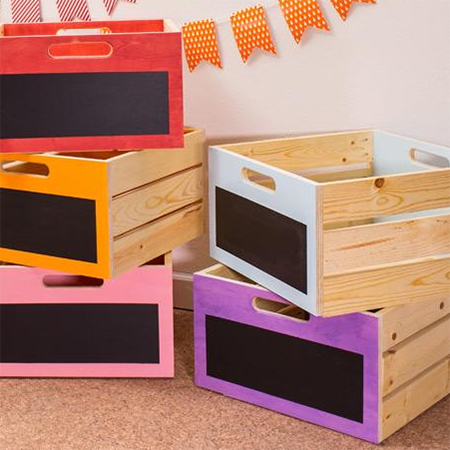 Quick Project: How To Make Stackable Storage Crates