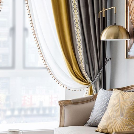 wash or dry clean curtains and drapes