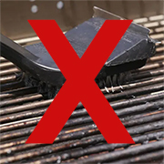 clean hibachi, braai or gas grill