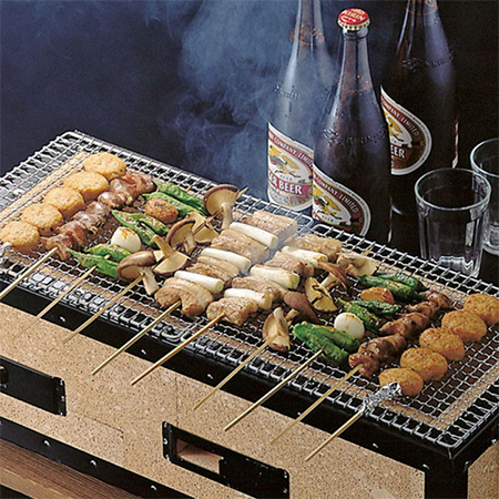 clean braai grill with beer