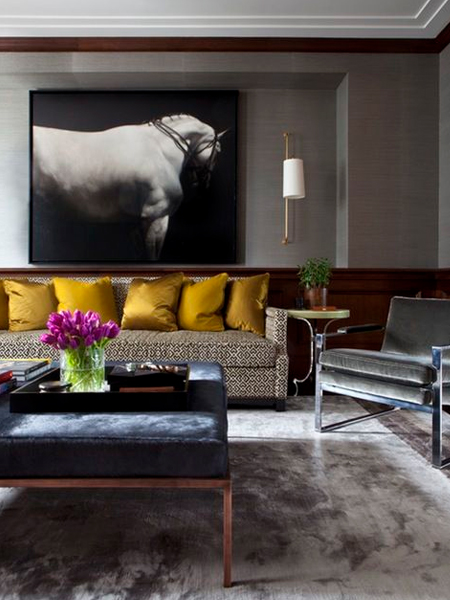 masculine and feminine interior design