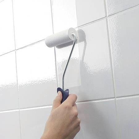 how to paint wall tiles