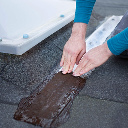 repair leak on skylight