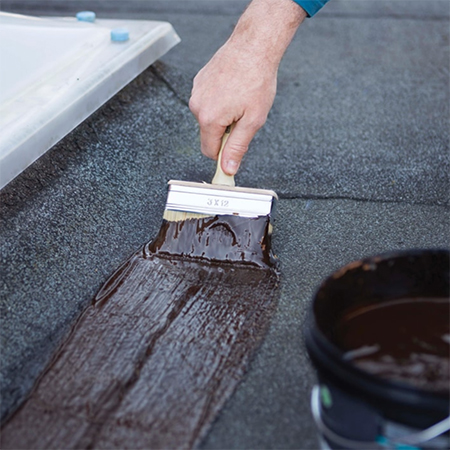 waterproof around skylight