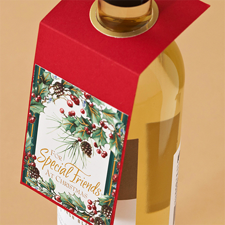 recycle wrapping paper and christmas cards