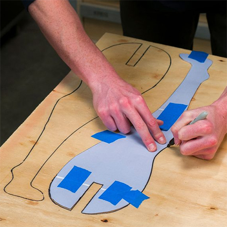 Make these Plywood Reindeer to Decorate the Garden