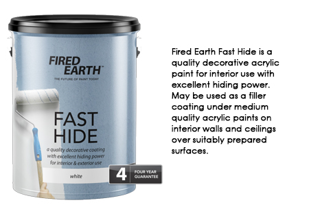 fired earth high hiding paint