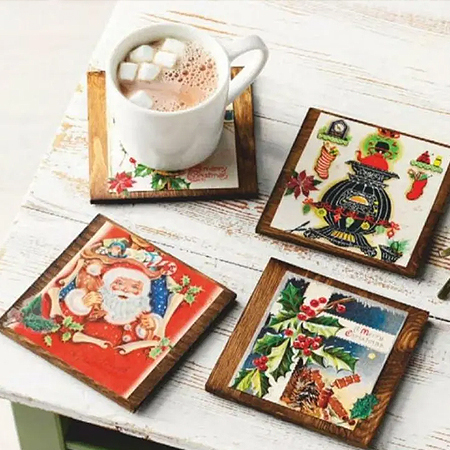 christmas coasters