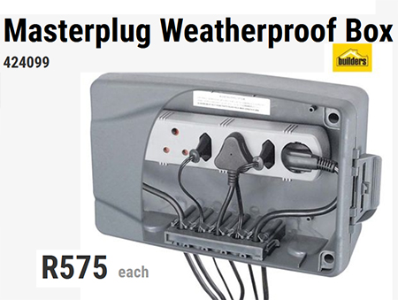 masterplug outdoor plug adaptor box