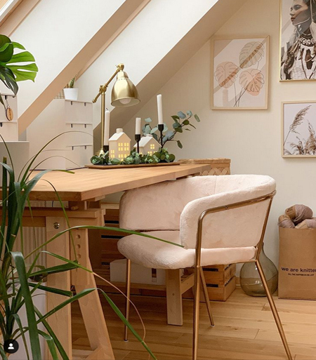 decorate with organic elements