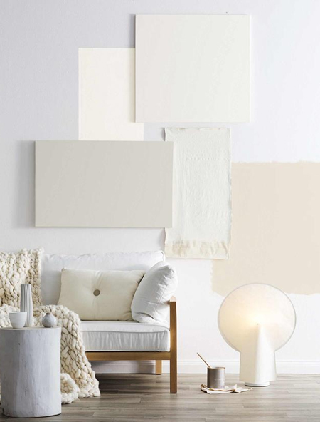 paint colours to use in a dark room