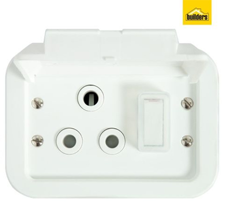 ip65 rated exterior plug point