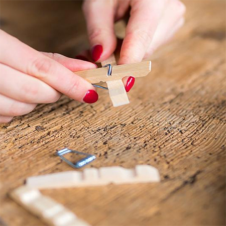 clothes pegs christmas decorations
