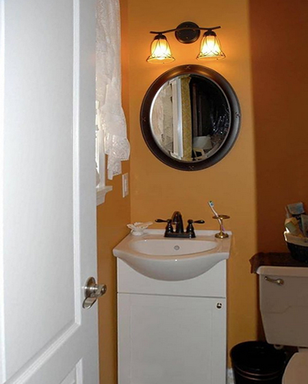 Give a Guest Toilet or Half-Bath A Makeover