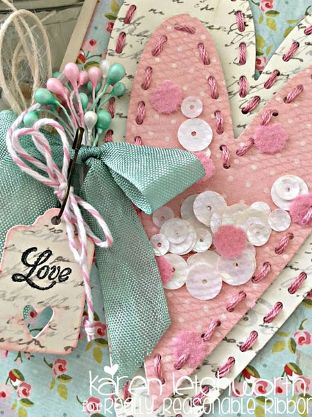 valentine scrapbook cover
