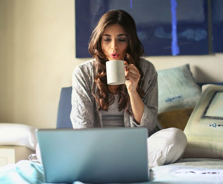 Don’t drink caffeine too close to bedtime