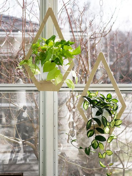 diy make hanging planters