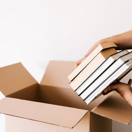 Downsize your book collection